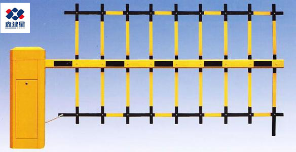 帶帽雙層柵欄道閘